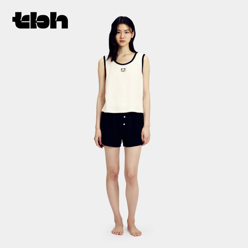 tbh野兽派家居针织背心家居服