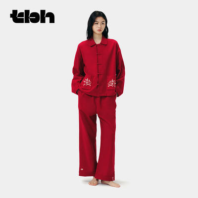 tbh野兽派家居磨毛棉家居服