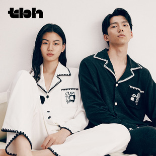 tbh野兽派法兰绒/暖绒家居服/拖鞋男女