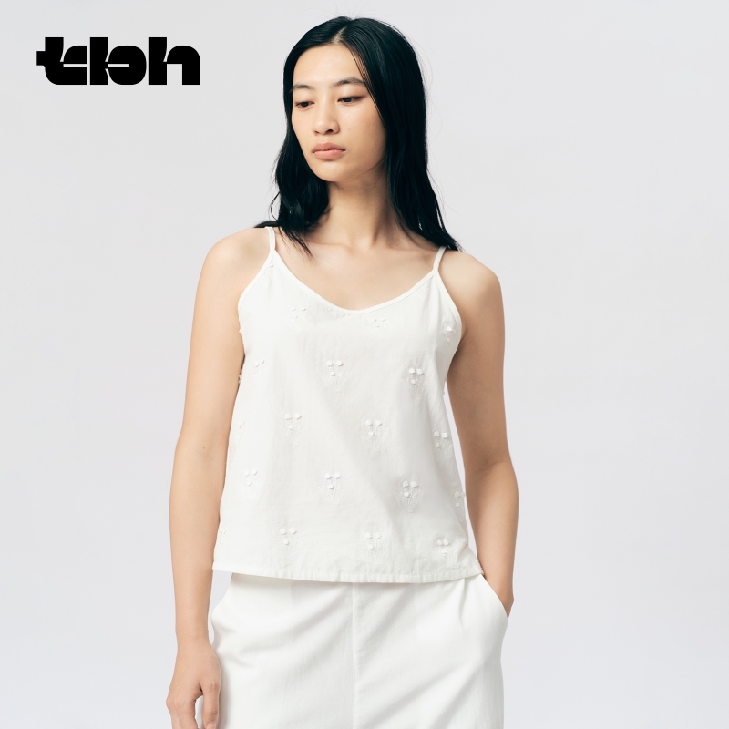 tbh野兽派家居满绣水柔棉吊带