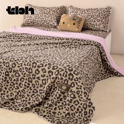 tbh野兽派家居夏凉被三丽鸥Hello Kitty针织夏被单双人被子空调被