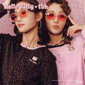 tbh野兽派家居三丽鸥Hello Kitty针织棉开衫 可外穿家居服睡衣女