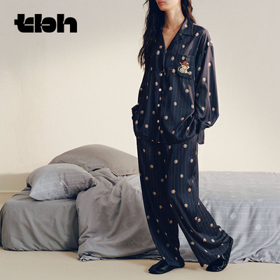 tbh野兽派家居星光缎家居服