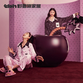 tbh野兽派家居Cherry 凉感睡衣女夏 Bomb天丝长短款 家居服套装