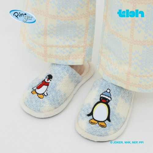 tbh野兽派家居毛绒拖鞋