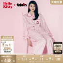 tbh野兽派家居三丽鸥Hello 可外穿睡衣女 Kitty天丝棉家居服套装