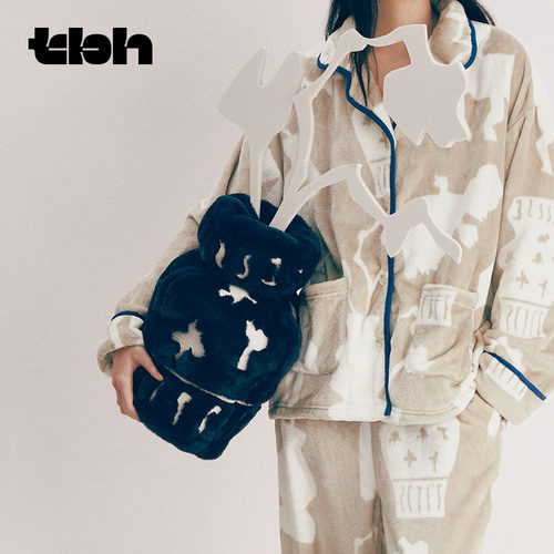 tbh野兽派家居花瓶刺绣抱枕客厅沙发靠枕创意靠垫送人礼物