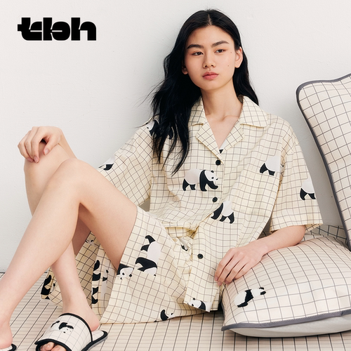 tbh野兽派家居天丝棉睡衣
