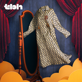 tbh野兽派家居哈利·波特黄油啤酒星光缎家居衬衫 裙可外穿睡裙