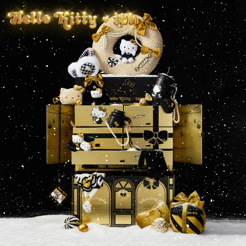 tbh野兽派家居三丽鸥Hello Kitty假日心愿礼盒圣诞节生日礼物