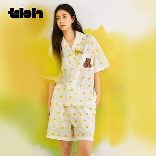 可外穿情侣睡衣 MIERLO天丝棉家居服四季 tbh野兽派家居ROP VAN