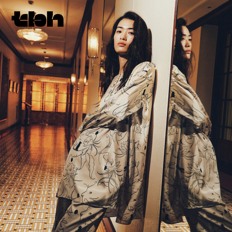 tbh野兽派星光缎亨利领家居服