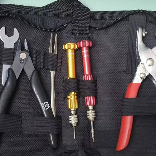 羽毛球拍护线管胶粒手工更换转护工具边冷压喇叭口转取钉钳器六件