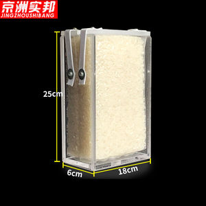 京洲实邦【5斤模具18+6*25cm】真空包装袋米砖成型模具ZJ-0604