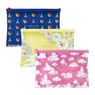 法国PAULJOEA5透明收纳包