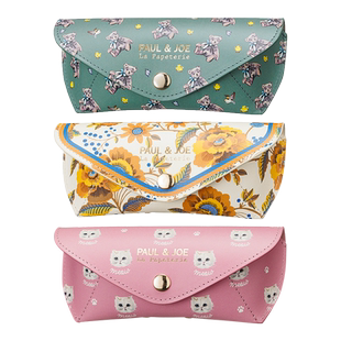 MARK'S  PAUL & JOE仿皮材质创意眼镜盒卡通可爱便携高级感女生