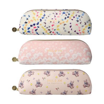 PAUL&JOE联名S号合成皮革笔袋