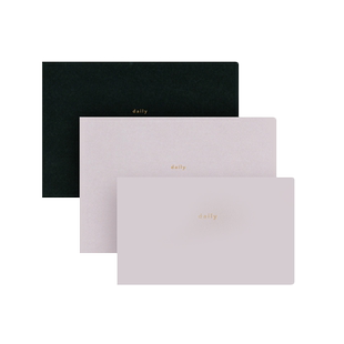 不是闷推荐 MARK'S文具大赏DAIGO isshoni桌面笔记本横式13寸15电脑横线方格清单计划一日一页商务工作学习