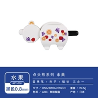 Заколка для волос, шариковая ручка, с медвежатами