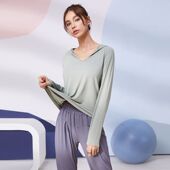 健身衣女秋冬连帽外套速干上衣跑步运动普拉提瑜伽服 长袖 清仓