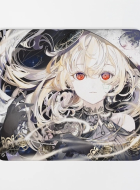 REJEC画师URS-No.1005二次元可爱玻璃鼠标垫女生电竞游戏FPS专用