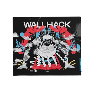 WALLHACK沃哈克SP005 WOK22钢化玻璃鼠标垫电竞游戏FPS专用超大号