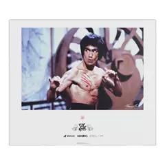 Pulsar X Bruce Lee Co-Branded Tempered Glass Mouse Pad, Special for E-Sports Games and Fps, Extra Large Size