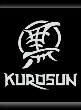 Kurosun Samurai武士黑白线稿钢化玻璃鼠标垫电竞游戏FPS专用大号