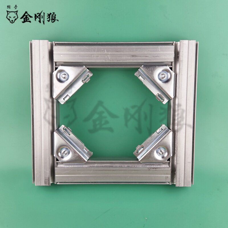 镀锌免焊接快装合金铝龙骨轻钢隔墙台盆壁挂马桶镀锌钢板金属支架图片