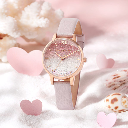 OliviaBurton满天星手表女款小众轻奢女士腕表生日礼物学生石英表