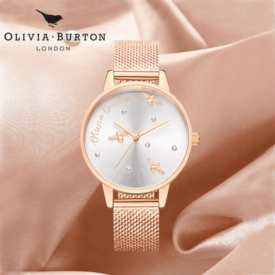 oliviaburton三只小蜜蜂手表女 欧美时尚正品石英手表 简约女表