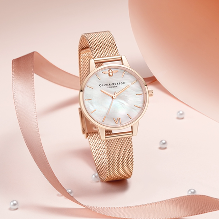 OliviaBurton白月光小蜜蜂手表女小众轻奢女表礼物腕表小金表女款
