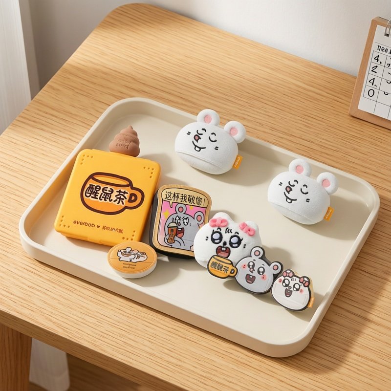 美叽和大鼠联名everbab艾蓓拉棉花糖气垫粉扑散粉粉底液粉扑可爱,彩妆/香水/美妆工具,美妆蛋/扑/海绵,淘宝优惠券,粉丝福利购,淘宝优惠卷