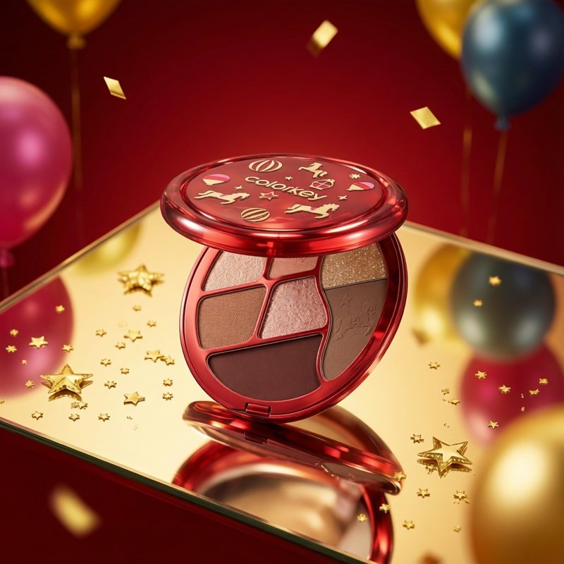 【马年限定】Colorkey珂拉琪面综盘哑光彩妆眼影盘腮红高光修容盘,彩妆/香水/美妆工具,腮红/胭脂,淘宝优惠券,粉丝福利购,淘宝优惠卷