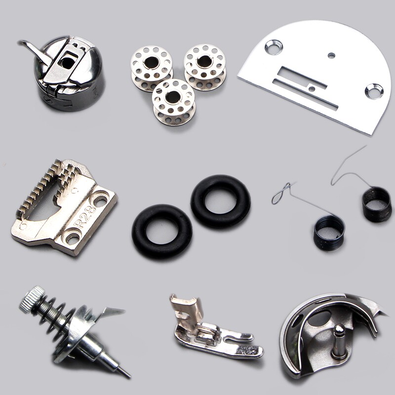 老式缝纫机配件大全零件梭壳皮带老旧蝴蝶牌脚踏式飞人上海家用