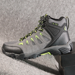 轻便透气防水徒步登山鞋男女款中帮户外运动旅游鞋耐磨防滑减震