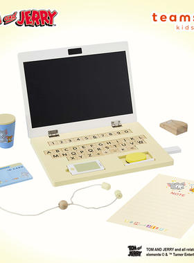Teamson Kids 貓和老鼠 儿童彷真笔电玩具套装组