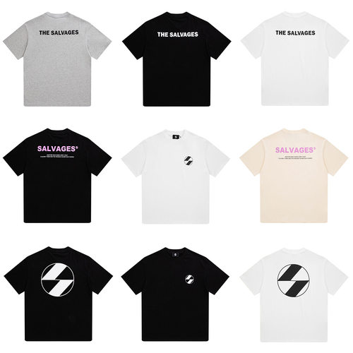 THE SALVAGES FASHION CLUB字母Logo印花休闲男女百搭同款潮牌夏