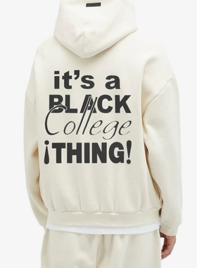 FOG复线ESSENTIALS美式高街潮牌加绒休闲情侣秋冬重磅连帽卫衣男