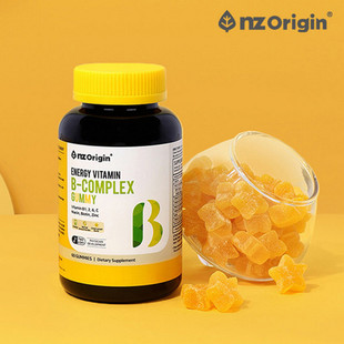 韩国原装正品 进口NzOrigin儿童幼儿青少年维生素BC软糖水溶性锌