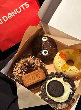 北京DUKI DONUTS甜甜圈甜品巧克力抹茶波提草莓代购发顺丰冷发