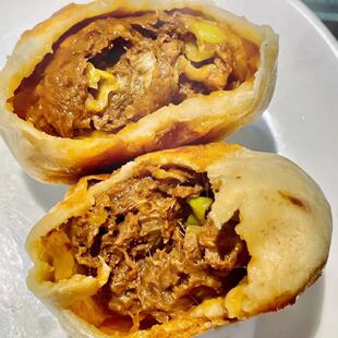 老北京尹记门钉肉饼招牌当天现烤抽真空发货