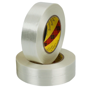 正品3M893纤维胶带网格玻璃纤维胶带强力捆绑透明条纹胶带无痕固定冰箱耐高温电器专用捆扎重物高粘度胶带