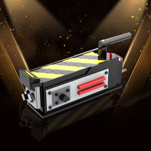 捉鬼敢死队经典抓鬼陷阱1:1道具复制品积木模型小颗粒拼装玩具