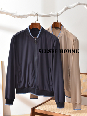 2024年男士修身时尚新品夹克