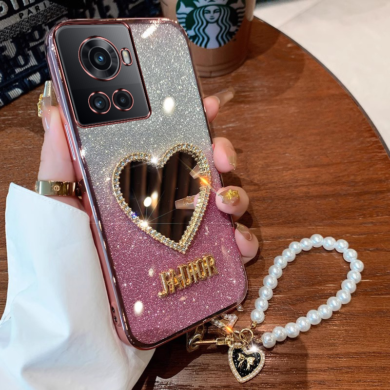 一加ace手机壳1加aec保护套PGKM10镜子5G全包边oneplusace防摔软壳