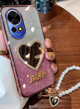 华为Nova12手机壳nove12pro保护套ADA-AL00U镜子nowa12软壳全包边