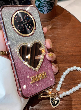 oppo真我13pro手机壳realme13保护套全包边RMX3952镜子5002软壳女