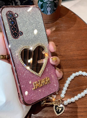 oppoReno3手机壳PDCM00全包边reon3保护套PCRT01镜子rano软壳防摔