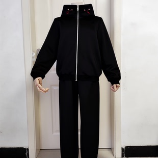 咒术回战cos虎杖悠仁cos服死灭洄游日常服面料连帽套装cosplay男